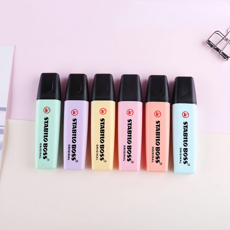 6 Farben STABILO BOSS Macaron  – Stabilo Marker Boss Bewertung und Preis