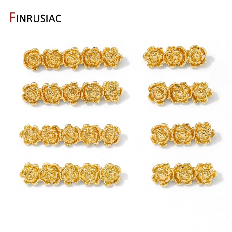 18K vergoldeter Messing-Rosenb – Flower Supply Bewertung und Preis