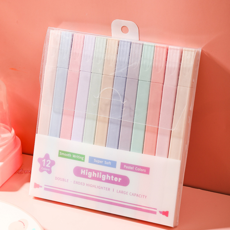 12 Teile/satz Doppel Spitze Te – Stabilo Marker Boss Bewertung und Preis