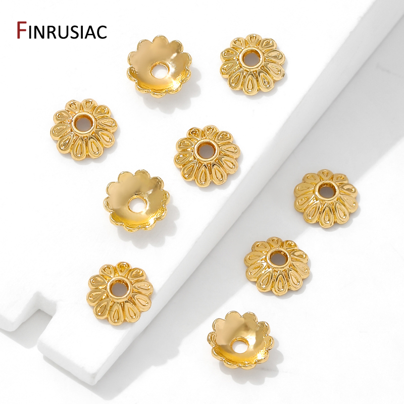 Runde Blumen-Perlenkappen aus  – Flower Supply Bewertung und Preis