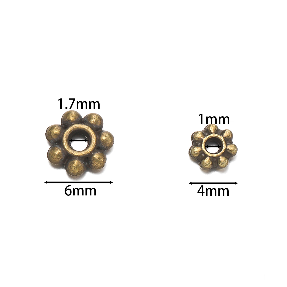 200 teile/los 4/6mm Daisy Schn – Flower Supply Bewertung und Preis